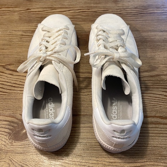 ADIDAS CAMPUS ADV MENS SIZE 11 CREAM/WHITE - Picture 5 of 9